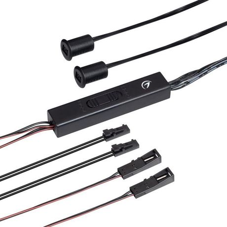 Пластик 2 года) | 046465 Arlight ИК-датчик SR-PRIME-RECESSED-IRD/H-R11-BK (12-24V 48-96W DOOR/HAND) (Arlight IP20