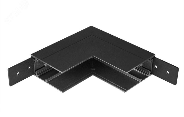 Коннектор угловой внутренний для магнитного шинопровода LINEA-ACCESSORIES металл Чёрный - A480806 Arte Lamp