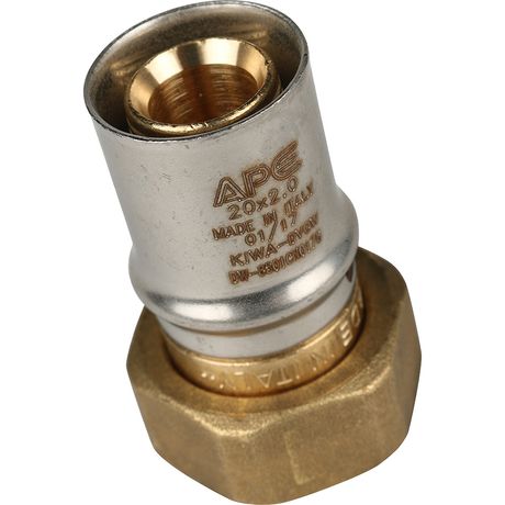 Переходник с накидной гайкой 3/4'х20 для металлопластиковых труб прессовой - SFP-0016-003420 STOUT RG008S9C50R2BA