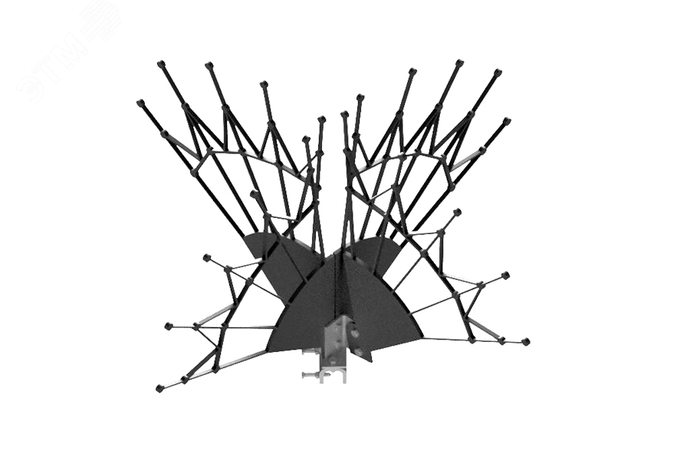 Устройство защиты птиц от поражения эл. током на ВЛ антиприсадочного типа ЗП-АП2-2 МЗВА 00000002414