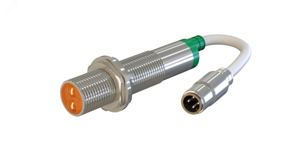 Датчик бесконтактный оптический типа R, со светоотражателем ВБО-М18-76ВР-8113-СА Частота переключения: 250 Гц Материал корпуса: Латунь никелированная IP67 - VBO-M18-76VR-8113-SA Электро Трейд