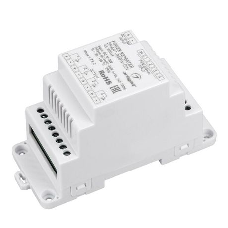 Усилитель SMART-RGBW-DIN (12-36V, 4x5A) (ARL, IP20 Пластик, 5 лет) - 025169 Arlight