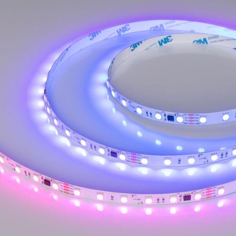 Светодиодная лента SPI-B60-10mm 24V RGB-PX6-BPT (12 W/m, IP20, 5060, 5m) (Arlight, бегущий огонь) | 039180 Arlight