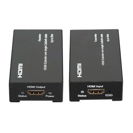 Комплект для передачи HDMI по одному кабелю витой пары CAT5e/6 до 50м TA-Hi/1+RA-Hi/1 OSNOVO 1000634343