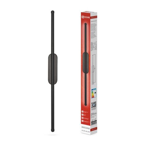Светильник светодиодный ESTETIKA LUV-60C-40BL 10Вт 230В 4000K 700Лм 600х50x25 черный IN HOME - 4690612054810