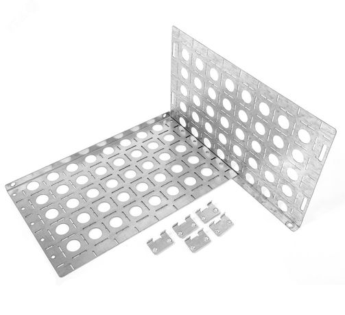 Комплект боковых монтажных панелей 19д (В500*Г300) с уголками для крепления оборудования - EU-500.300 ЦМО