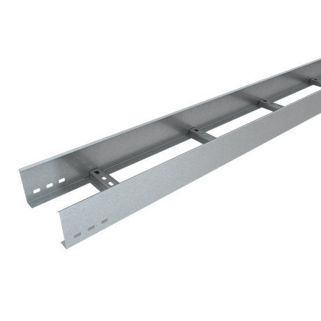 Лоток лестничный 100х300х1,5 L3000 мм HD | LL100*300*1.5*3000 КМ-профиль LO14724