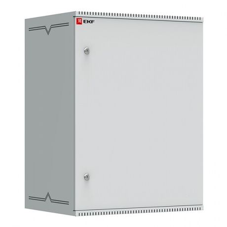 Шкаф телекоммуникационный настенный 15U (600х450) дверь металл, Astra A серия EKF Basic | ITB15M450