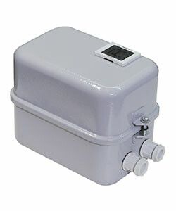 Пускатель электромагнитный ПМ12-010210 У2 В 10А 220В/50Гц 1НО IP54 нереверсивный с реле РТТ5-10-1 7.0-10.0А корпусе кнопкой R Электротехник ET000199