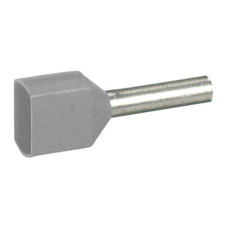 Наконечник кабельный изолир. двойн. Starfix 2х2.5кв.мм сер. Leg 037690 Legrand