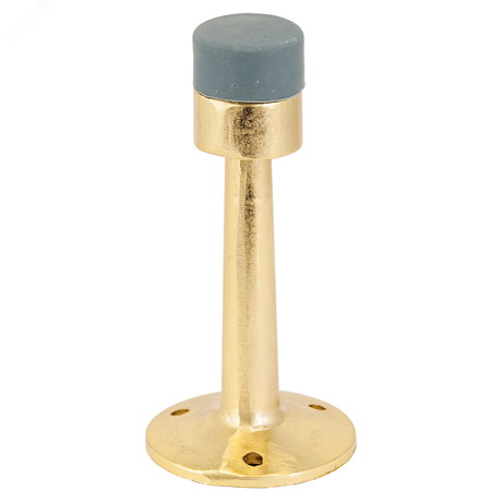 Ограничитель дверной настенный, СТАНДАРТ 3055 GP прямой золото - 11103 ПТК