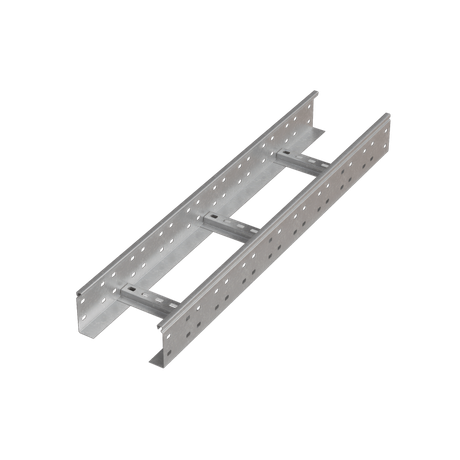 Лоток лестничный 6000*100*200*2.0мм N | LL100*200*2.0*6000 КМ-Профиль LO6775