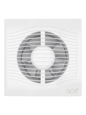 Вентилятор вытяжной осевой 150мм обратн. клапан бел. DiCiTi SLIM 6C ЭРА