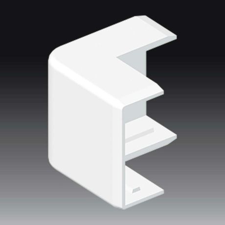 Угол внешний на 90 гр. LHD 40X20 8636 (HB) (Цвет Белый) | 8636_HB Kopos