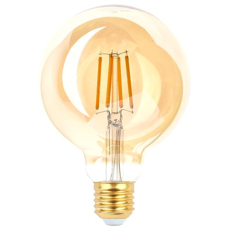 Лампа светодиодная F-LED G95-7W-824-E27 gold 7Вт E27 Made In China (Энергия света) арт. Б0047662