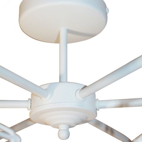 Светильник Стелла 161 бел.муар НПБ 01-6х60-142 Е27 ИУ - 1005404670 Элетех