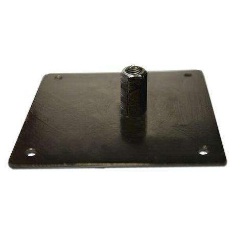 Держатель молниеприемника 16 мм для плоской кровли, сталь|75207|Ezetek