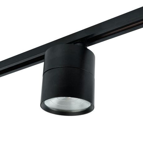 Светильник светодиодный трековый однофазный AL107, 25W, 2250 Lm, 4000К, 90 градусов, черный | 32478 FERON