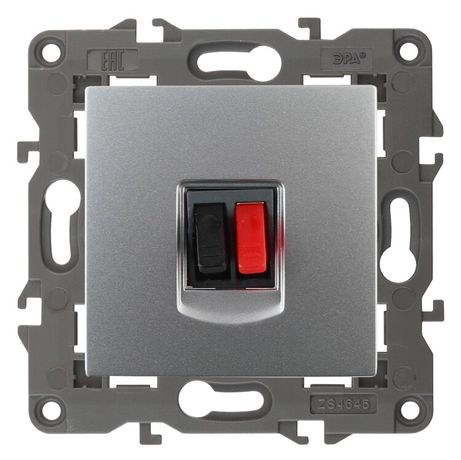 Розетка аудио 14-3111-03 Elegance алюм. ЭРА Б0034322