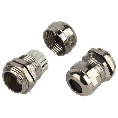 Ввод кабельный сальник NO-224-257 латунный PGM 11 (d отв.19 мм / d провод.5-10 мм) IP68 (упаковка 5 штук) - Б0065207 ЭРА