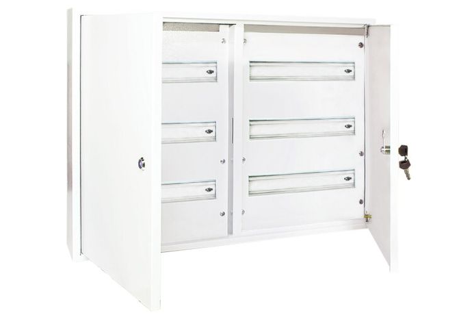 Корпус металлический ЩРН-72 (540х600х120) двухдверный - SQ0905-0018 TDM