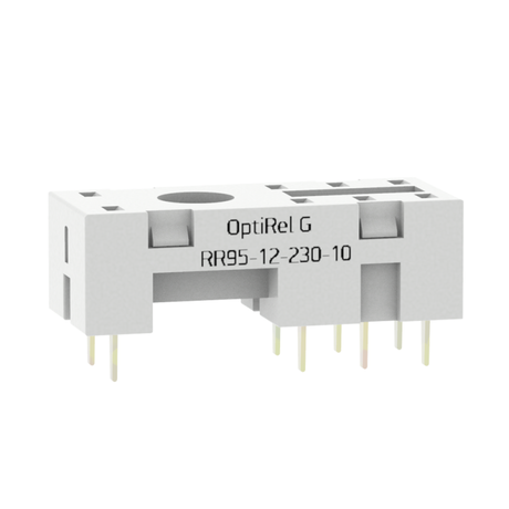 Розетка для реле OptiRel G RR95-12-230-10| 281174 | КЭАЗ 281175