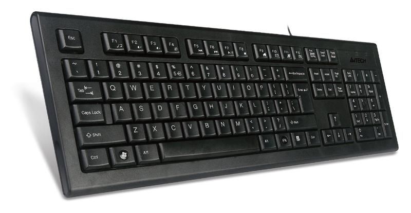 Клавиатура KR-85 черн. USB A4TECH 570125