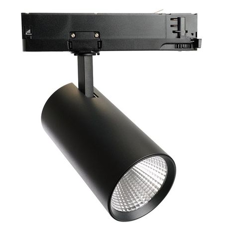 Светодиодный светильник AL147 трековый на шинопровод 30W 4000K 35 градусов черный, 3х фазный, артикул FERON | 51599
