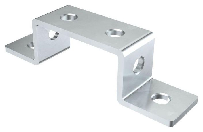 Пластина П-образная для STRUT-профиля 41х82 HDZ | CPL10-P-41-82-HDZ IEK