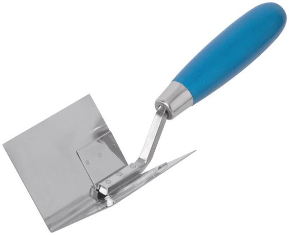 Кельма угловая нержавеющая внутренняя, 60 х 80 мм - 05806 РОС