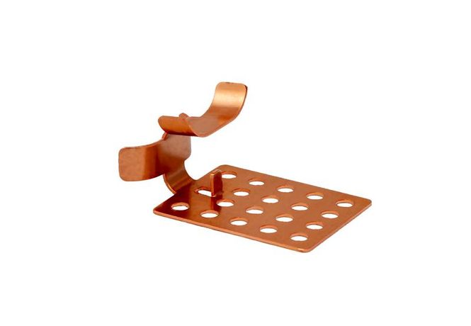 Зажим кровельный для саморегулирующегося кабеля Roof clip RX-Cp, медь (50 шт) | 19808215 |DEVI ДЕВИ