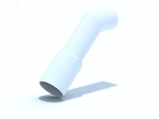 Трубка переходная АНИ 45 градусов 40 х 50 - M445 пласт