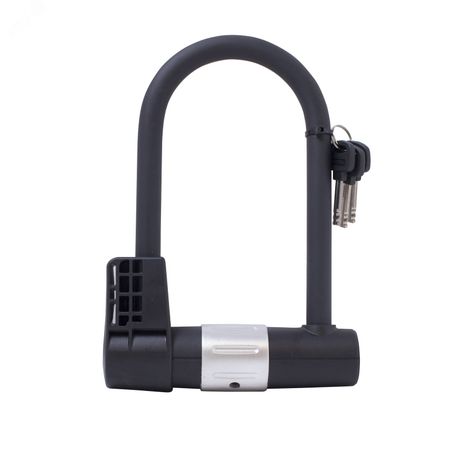 Замок навесной БУЛАТ ВС 328-01 всепогодный 3кл d=16мм с креплением на раму велосипеда - 13875 ПТК