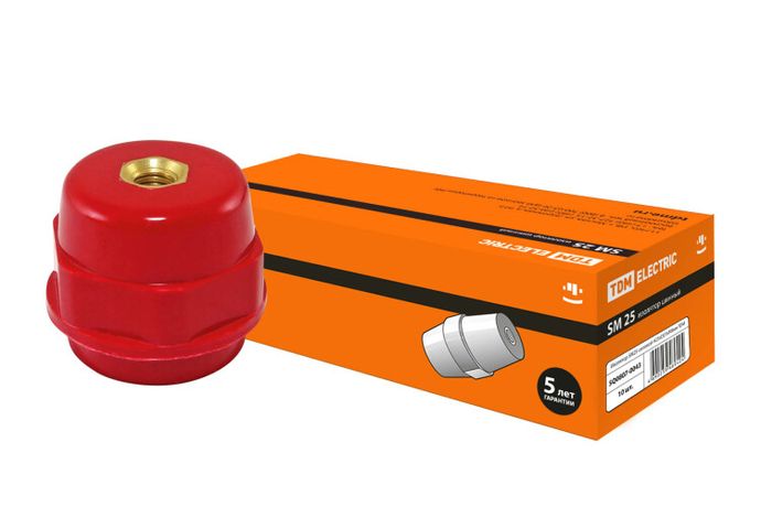 Изолятор SM25 силовой Н25хD27хМ8мм | SQ0807-0043 TDM