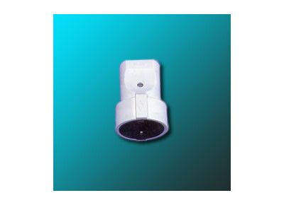 Розетка штепсельная моноблочная с/з (бел./красн.) 505-00 | 505-000801-812 ABB