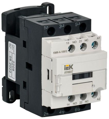 Контактор КМИ-А-10912 LC1D 9А кат. 36В AC 1НО+1НЗ AC-3 IEK AR-ACC-11-009-036-11