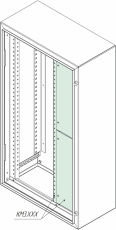 Кабельный отсек Метэл-3 1000х785мм (комплект) | КМ3.108 МЕТЭЛ
