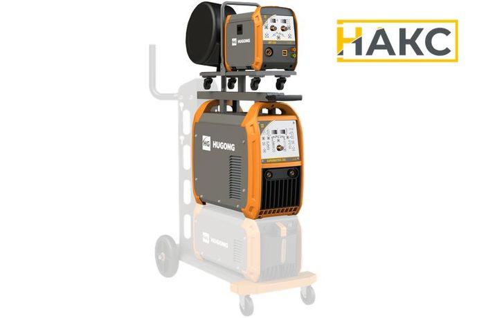 Инвертор сварочный полуавтомат HUGONG SUPERMATRIX 500S III (без БО; тележки; горелки и шланг-пакета) ТСС 040726