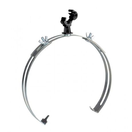 Держатель коньковый регулируемый большой с пластиковым фиксатором 230-350мм Ni EKF PROxima | lp-42310-ni