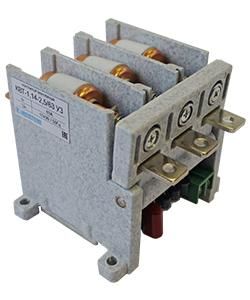 Контактор вакуумный КВТ-1,14-2,5/ 63-3 У3, трёхполюсный, 380В, 2з+1р, нереверсивный, без реле, IP00. (ЭТ) - ET006369 Электротехник