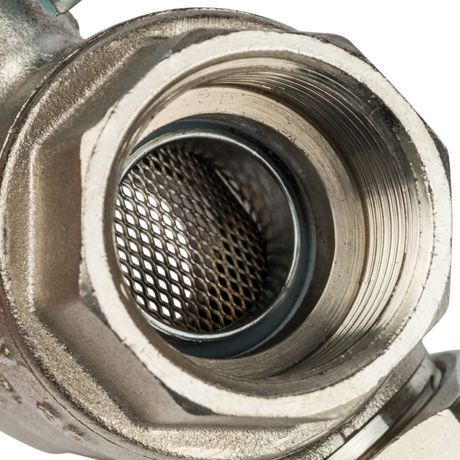 Кран шаровой с фильтром 3/4' - SVF 0001 000020 STOUT RG008P156NMSOR