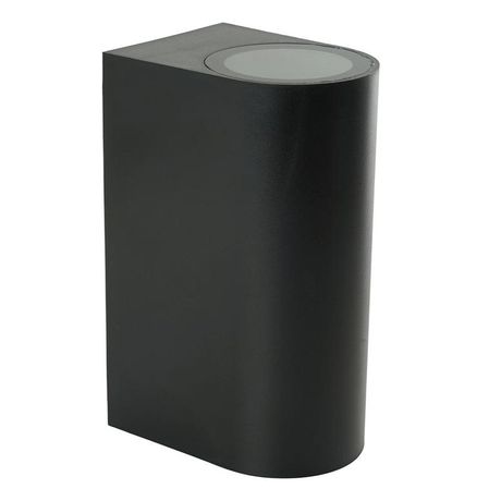 Светильник ДБУ вверх/вниз 2хGU10 без ламп IP54 пластик черный - DH015-P 51545 FERON