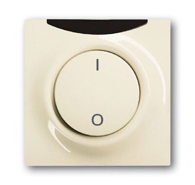 ИК-приёмник с маркировкой "I/O" для 6401 U-10x, 6402 U, серия impuls, цвет слоновая кость | 6020-0-1387 2CKA006020A1387 ABB