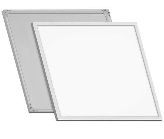 Светильник светодиодный аварийный CSVT KROKUS-PANEL-А 34 600x600х22 CRI80 4000 opal-sand IP54/IP20 белый встраиваемый clip-in для выносного БАП - ЦБ000019315