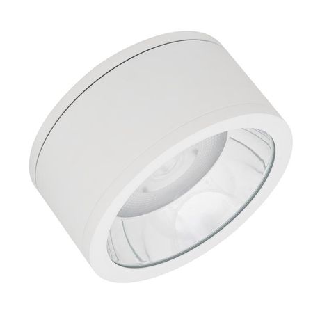 Светильник светодиодный ДПО-45Вт 4000K IP65 CRI80 угол 36° d=250мм белый DOWNLIGHT SURFACE DN 250 P 45W 840 36D WT | 4058075769236 LEDVANCE Osram