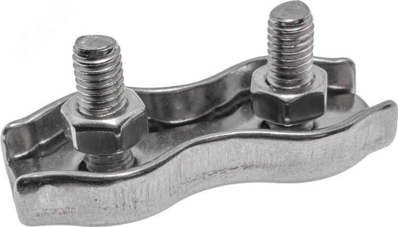 Зажим для троса DUPLEX 3мм A4 - А4 КМП