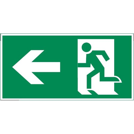 Пиктограмма ФИГУРА/СТРЕЛКА ВЛЕВО для аварийно-эвакуационного светильника IP65 - V5-EM03-60.003.115 VARTA