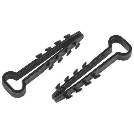 Эра Б0066281 Дюбель-хомут 6-12мм для плоского кабеля NO-225-209 черн (уп.50шт)