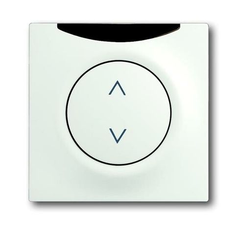 ИК-приёмник с маркировкой I/O для 6401 U-10x, 6402 U, серия impuls, цвет альпийский белый бархат | 6020-0-1408 2CKA006020A1408 ABB