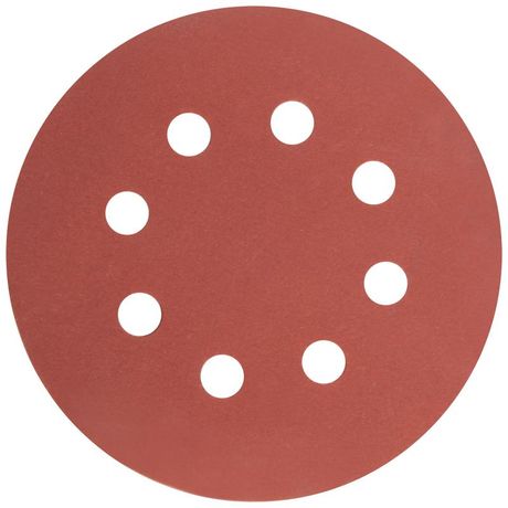 Круги шлифовальные с отверстиями (липучка), алюминий-оксидные, 125 мм, 5 шт. Р 600 - 39678 РОС
